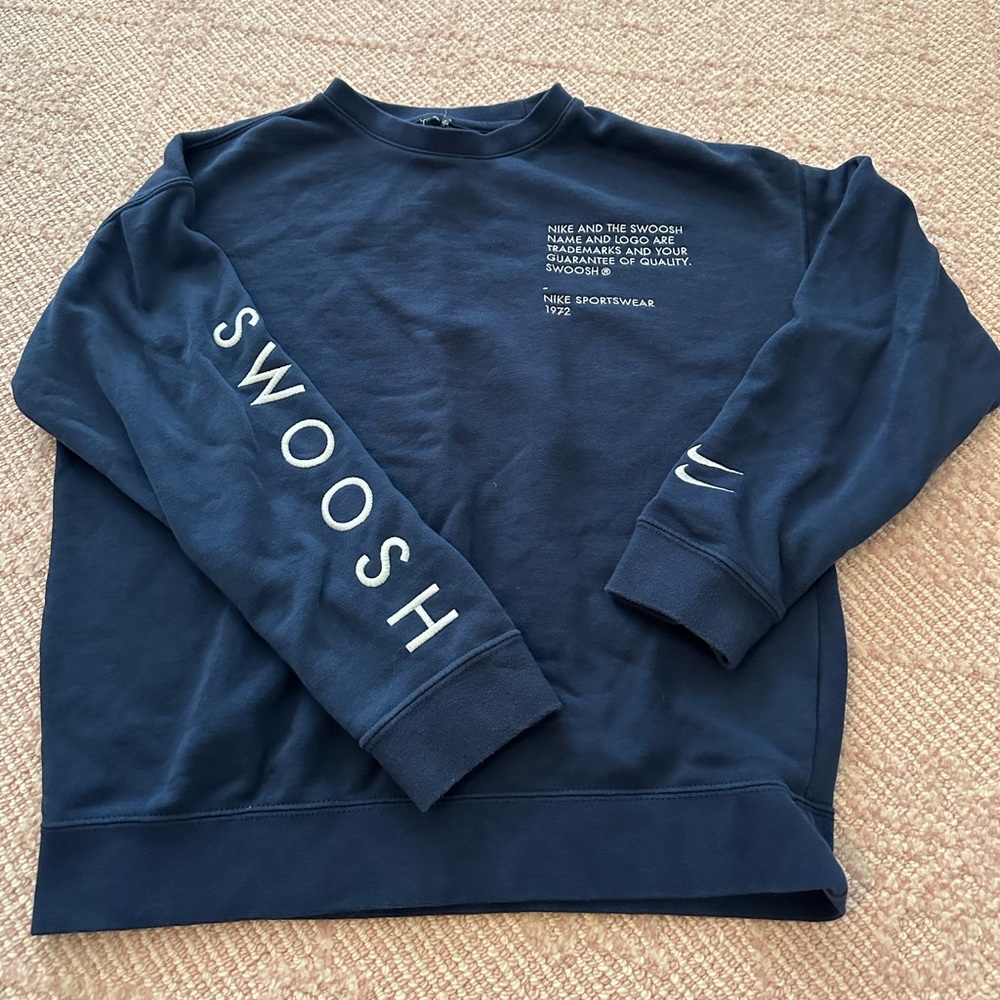 NIKE Boys Crewneck Navy